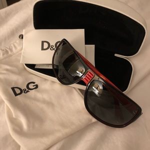D&G Red and Black sunglasses